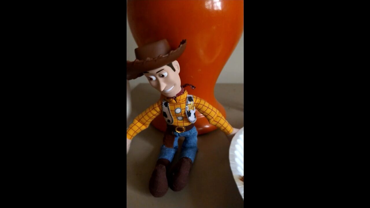 woodys waffle breakfast mukbang