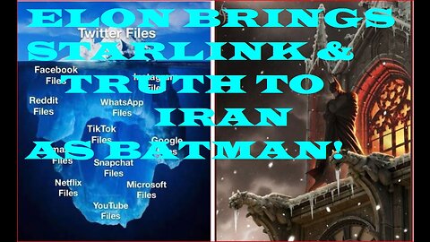 Besides Twitter files TRUTH Elon Musk brings Starlink free speech to Iran
