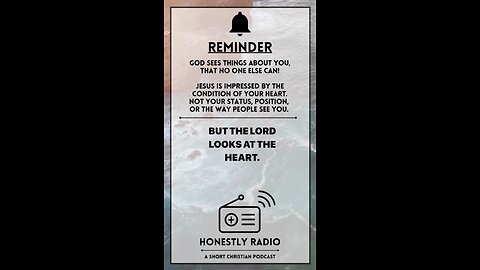 You are not forgotten. God sees You and Delights in Your Obedience. | Honestly Radio Podcast