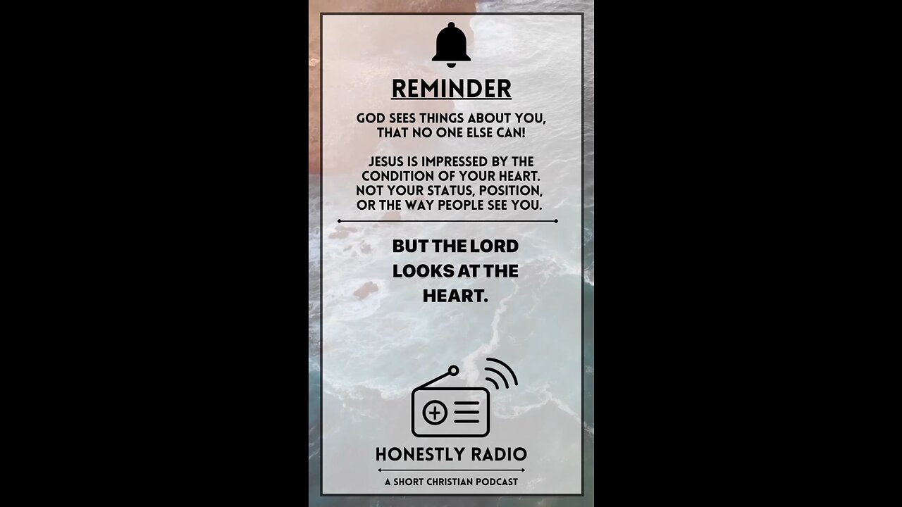 You are not forgotten. God sees You and Delights in Your Obedience. | Honestly Radio Podcast