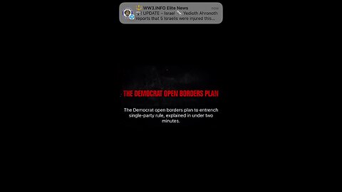 Democrats open border plan
