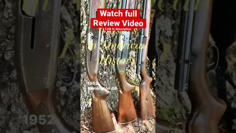 Classics in American History: 1950s Remington Shotguns Sportsman 48 and Remington 11-48 #shorts