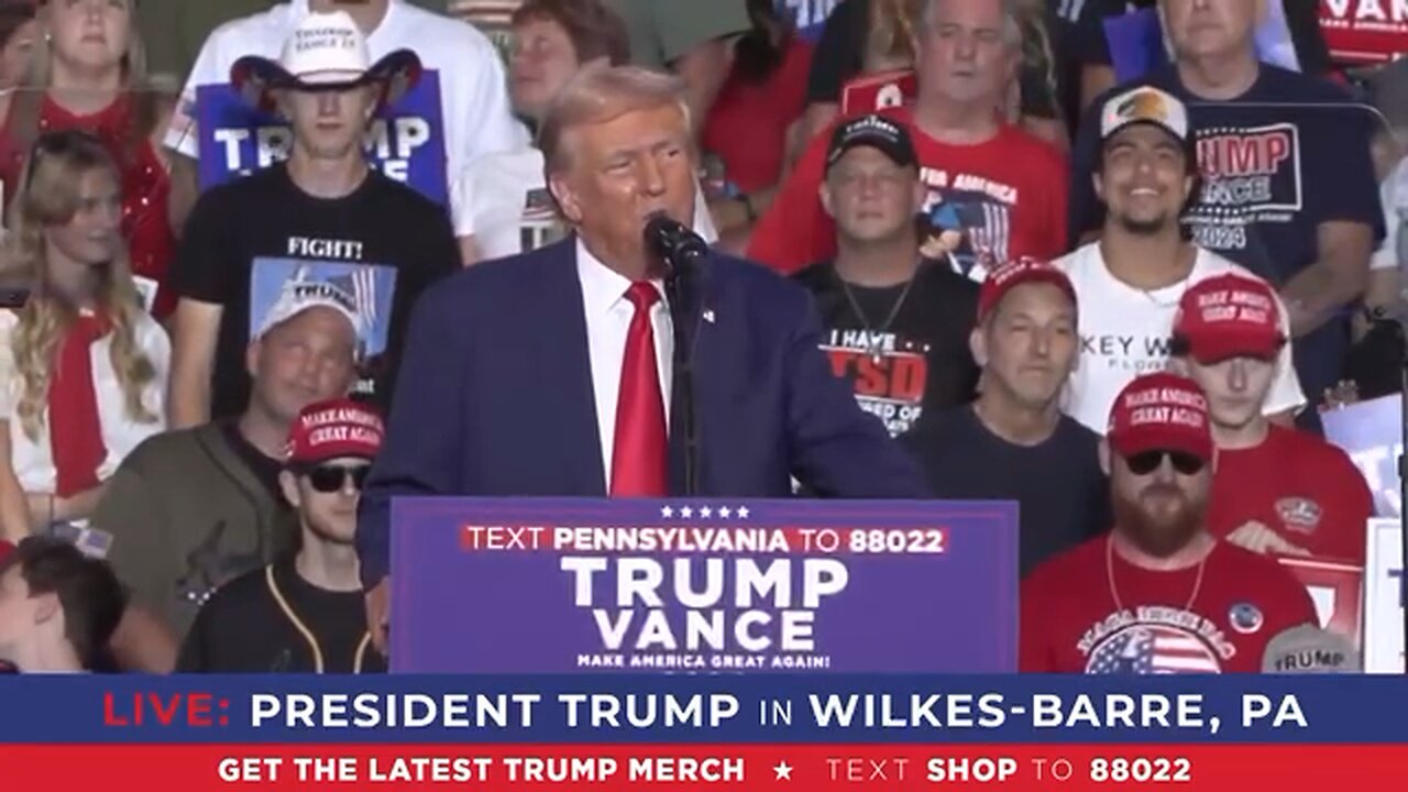 Trump says Day One for Kamala started 3 and a half years ago