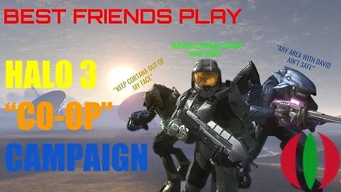 Best Friends Play Halo 3 Co op Campaign Part 1 #halo3 #mcc