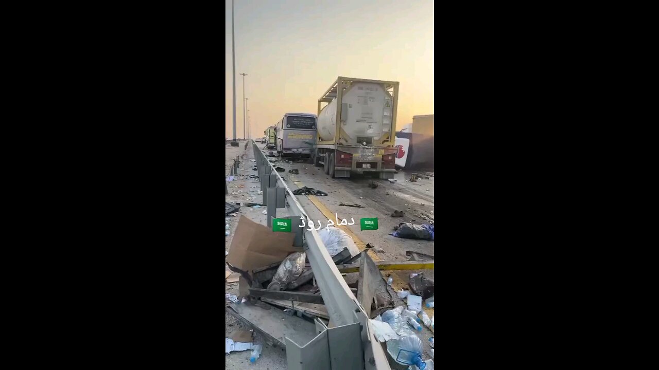 Dammam Saudi Arabia raod accident