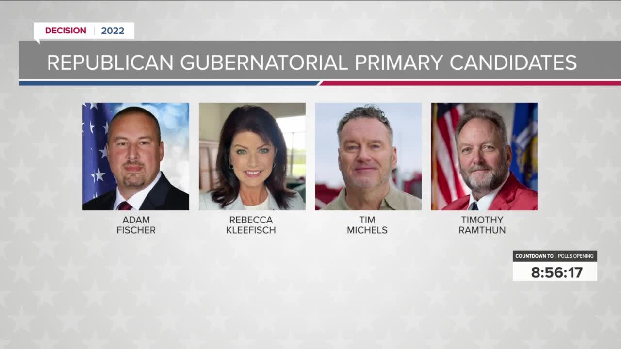 Republican governor candidates make final campaign stops ahead of Aug. 9 primary