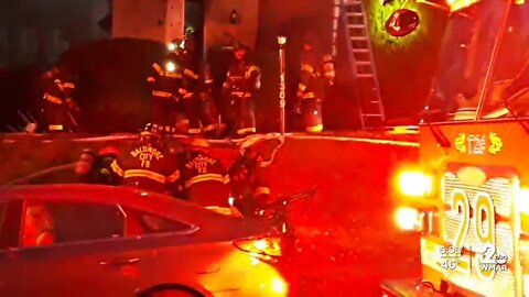 87-year-old Baltimore man dies days after being rescued from Lakeside Avenue fire