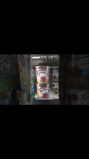 All are amazing but these are my favorites that where from the choices tonight 💖 #BenAndJerrys