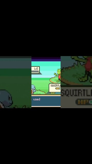Pokémon FireRed - Wild Treecko Used Pound!