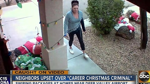 Woman swipes package right off Phoenix manâs doorstep