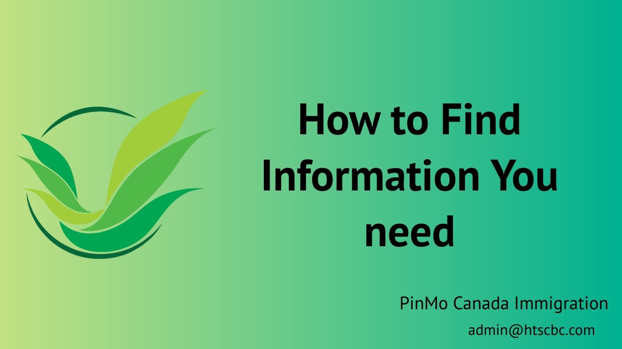 How to Find Information You need