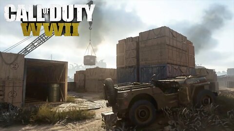 Call of Duty WW2 Multiplayer Map Shipment 1944 Gameplay