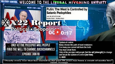 Ep. 3061b - Only At The Precipice Will People Find The Will To Change, BackChannels