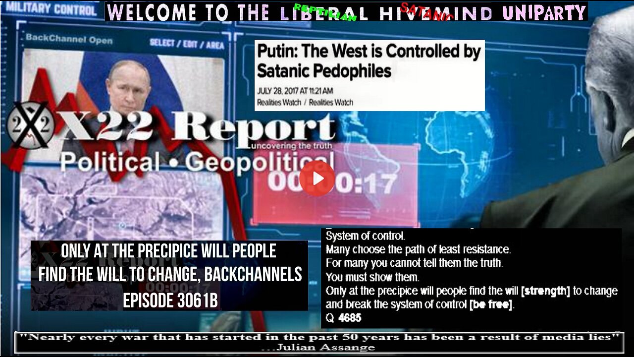 Ep. 3061b - Only At The Precipice Will People Find The Will To Change, BackChannels