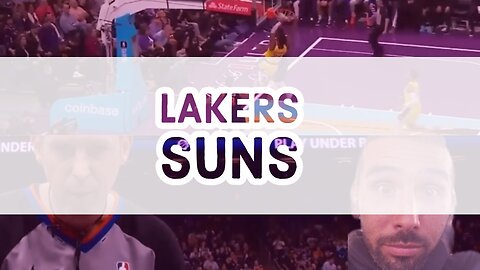 Lakers vs Suns reaction and highlights