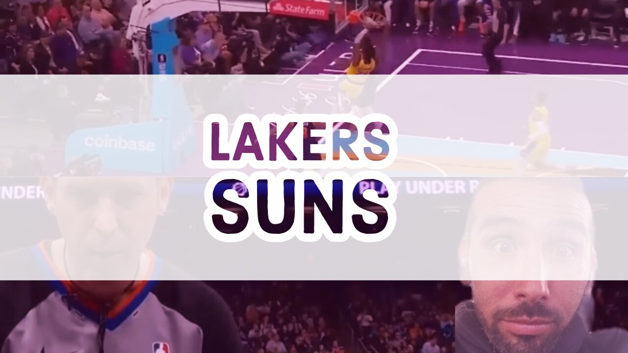 Lakers vs Suns reaction and highlights