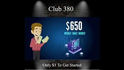 Club380 Quick Overview Video! Scam? Compensation Plan 2X3 Matrix.