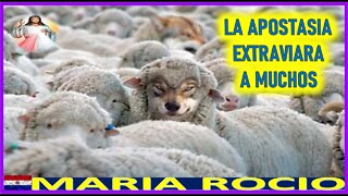 LA APOSTASIA EXTRAVIARA A MUCHOS - MENSAJE DE JESUCRISTO REY A MARIA ROCIO