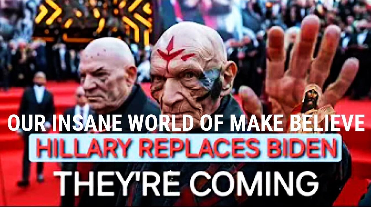 David Vose Rants About Our Insane World. Fake Hillary to Replace Fake Biden? 7-22-2023