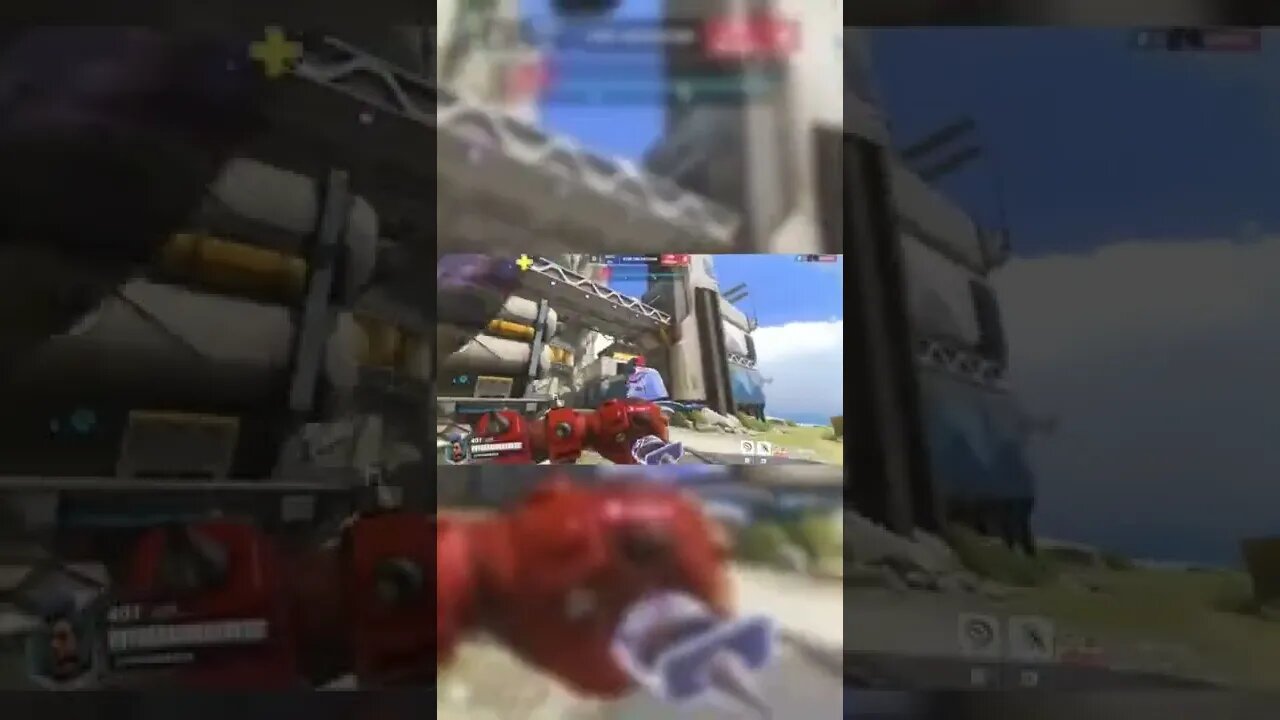 When the kills just come to you...😜 #shorts #overwatch #overwatch2