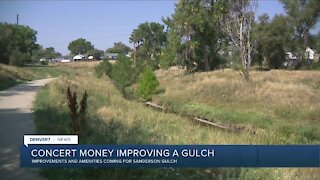 Concert money improving Sanderson Gulch