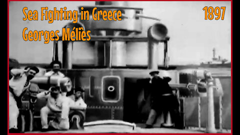 Sea Fighting in Greece - 1897