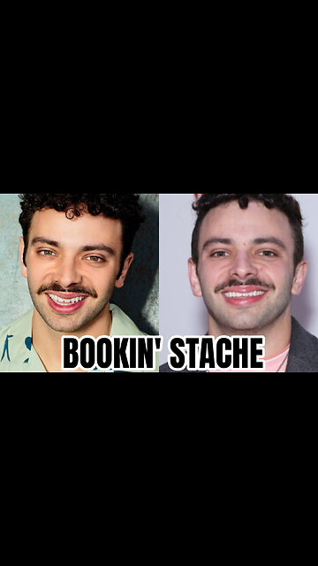 Bookin' Stache #shorts