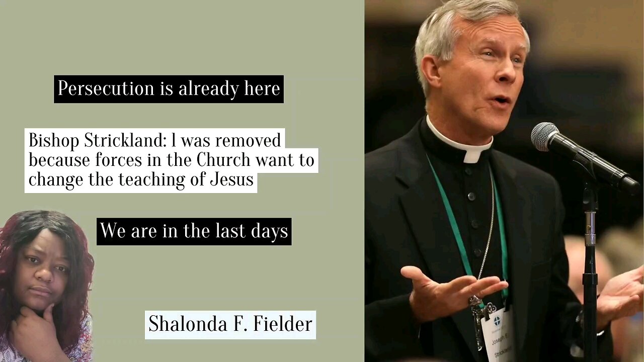 Bishop Strickland: I was removed because forces in the Church want to change the teaching of Jesus