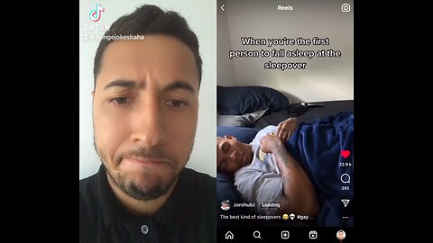 BRO SLEEP OVER 🤣