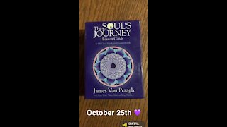 October 25th oracle card - grateful