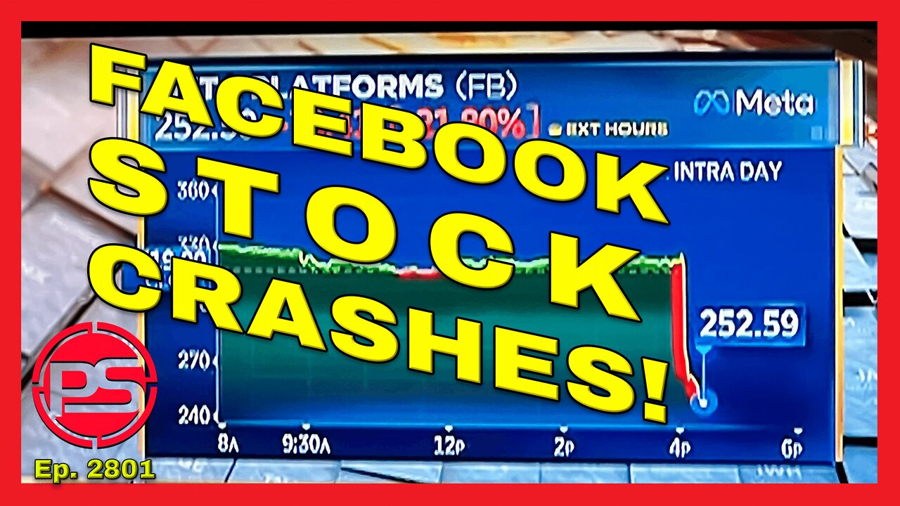 Facebook Stock CRASHES As More People Leave Platform Over Censorship