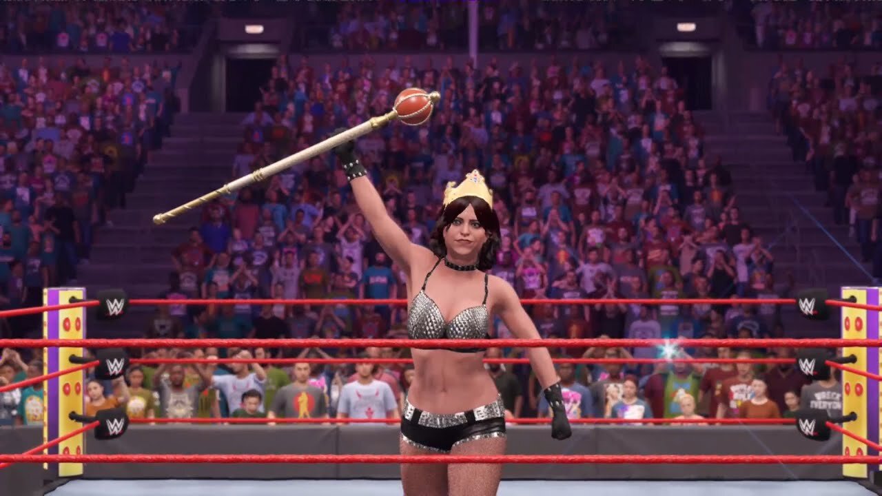 Queen of the Ring - WWE 2K22 MyRise Playthrough (No Commentary)