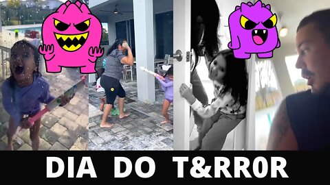 LARA ASSUSTOU CARLINHOS MAIA EM DIA DE T&RR0R