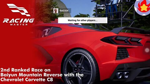 2nd Ranked Race on Baiyun Mountain Reverse with the Chevrolet Corvette C8 | Racing Master