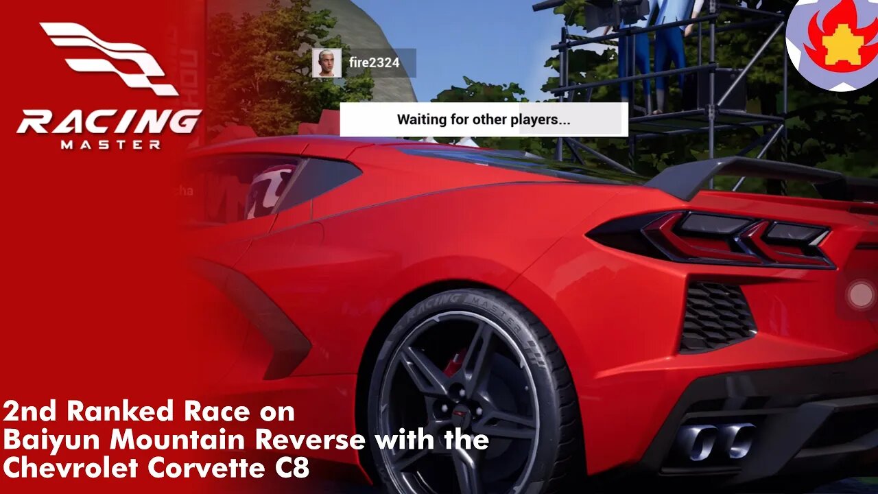 2nd Ranked Race on Baiyun Mountain Reverse with the Chevrolet Corvette C8 | Racing Master