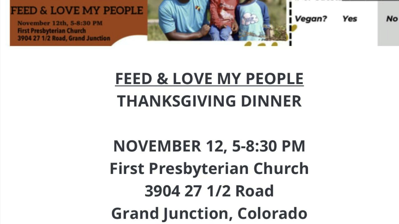 Feed and love my people Thanksgiving dinner. s