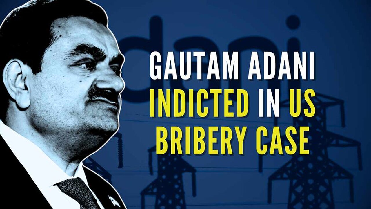 GAUTAM ADANI INDICTED IN USA BRIBERY CASE | #adani #adanigroup #usa #currentaffairs #news #headlines