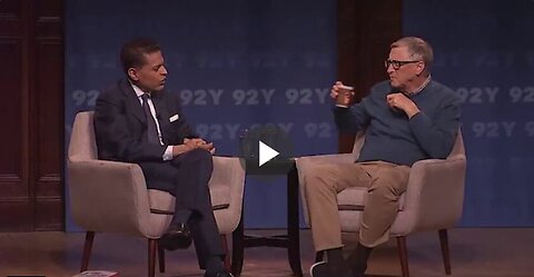 Bill Gates admits that "Covid" had a "fairly low fatality rate". "It's a disease mainly...