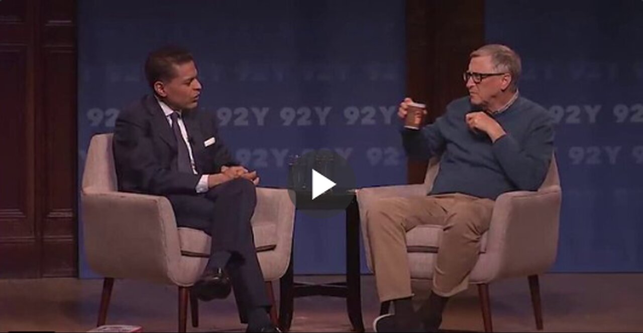 Bill Gates admits that "Covid" had a "fairly low fatality rate". "It's a disease mainly...