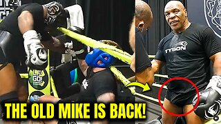 Mike Tyson Getting HARD From KO'ing Sparring Partner. Jake Paul in Trouble!