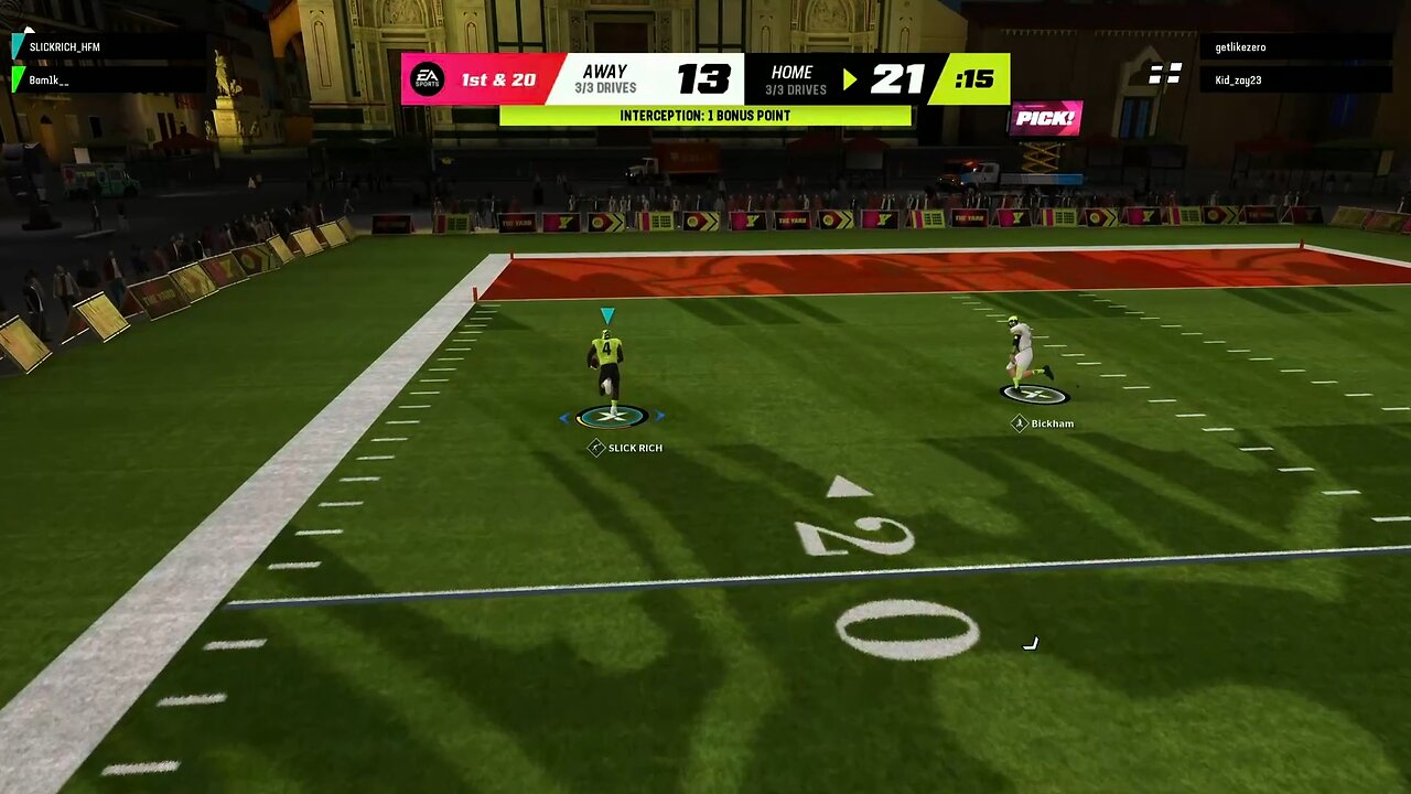 SLICKO BACK AT IT🥶MADDEN LATE NIGHTS BE THE BEST “BALLHAWK”