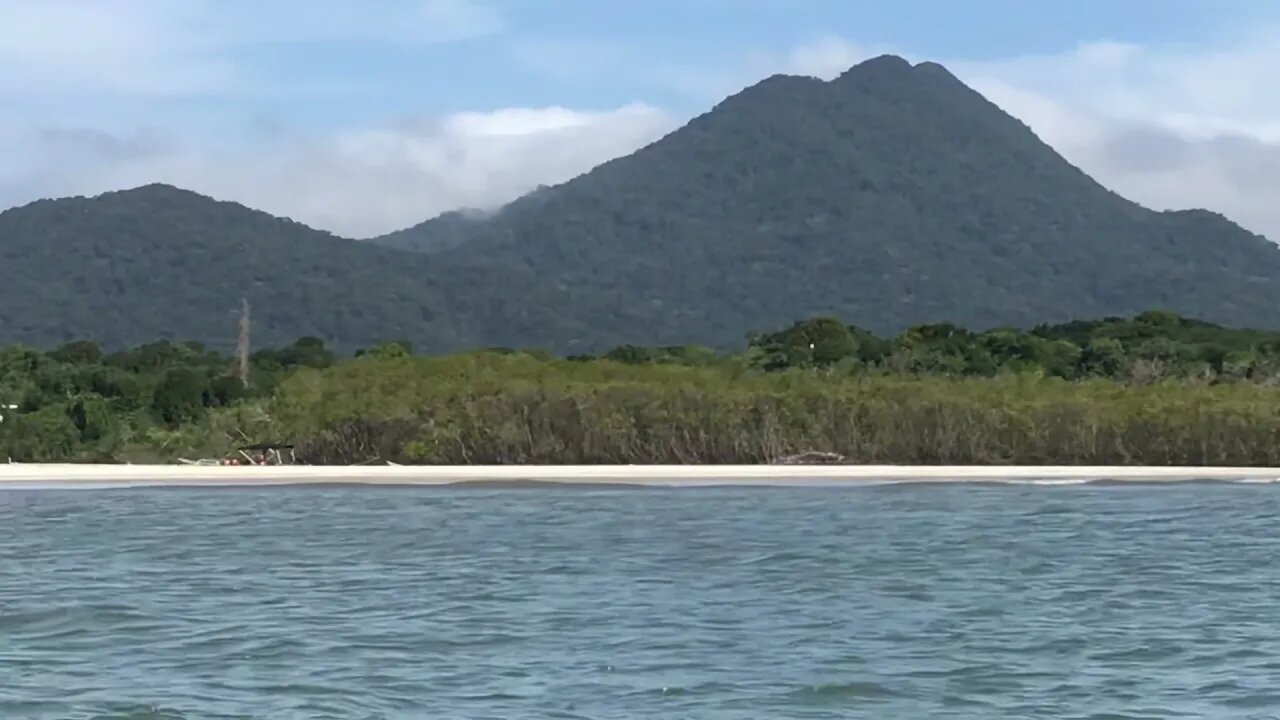 ILHA DO CARDOSO, Cananéia, São Paulo, SP - Vista do Barco