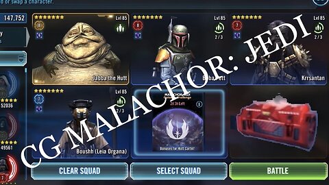 Galactic Challenge Malachor: Jedi | Hutt Cartel WITHOUT JABBA Destroy This Event! | Nice & Easy!