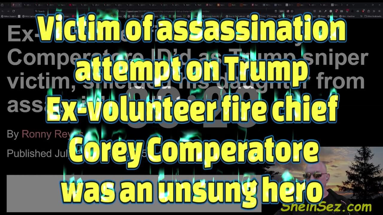 Victim of assassination attempt, Ex fire chief Corey Comperatore, was an unsung hero-592