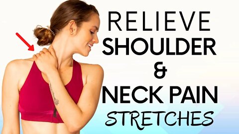 Self Stretches for Pain Relief, Neck & Shoulders | Feel Better & Reduce Stress