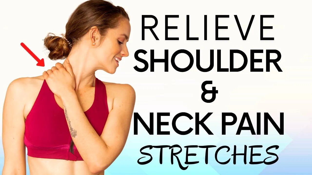 Self Stretches for Pain Relief, Neck & Shoulders | Feel Better & Reduce Stress