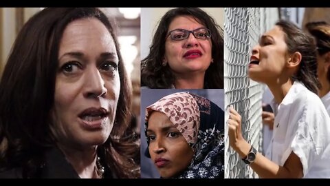 Kamala Harris is the Squad leader of The Squad. The Anti-Israel pro-Iran Squad - Omar, AOC, Tlaib