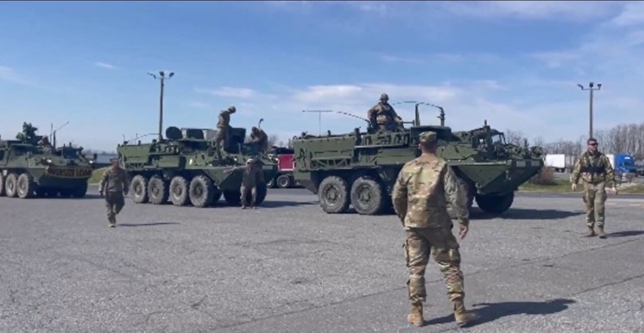 BREAKING: National Guard rolled into Hagerstown, MD 😳