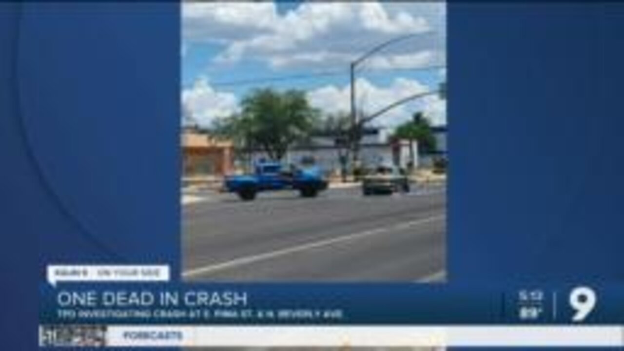 Fatal midtown car crash at East Pima Street and North Beverly Avenue