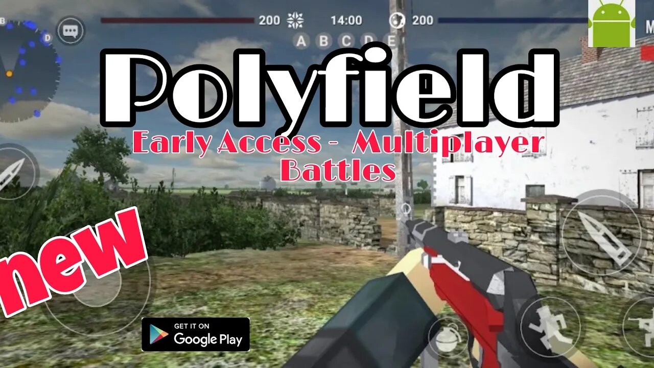 Polyfield - Early Access - Multiplayer Battles - for Android